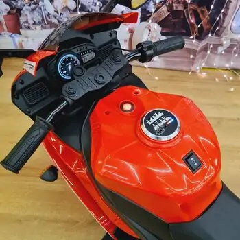 Electric Motorcycle Red - ელექტრო მოტოციკლი, 5 image