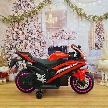 Electric Motorcycle Red - ელექტრო მოტოციკლი, 3 image