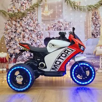 Electric Motorcycle Red - ელექტრო მოტოციკლი, 3 image