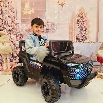 Mercedes -Benz Jeep Car Painting Black - ელექტრო მანქანა