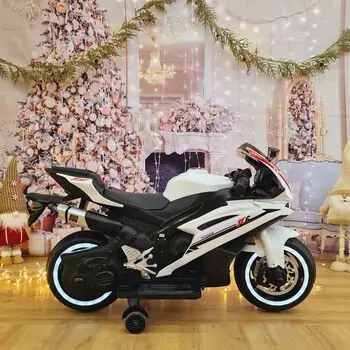 Electric Motorcycle White - ელექტრო მოტოციკლი, 3 image