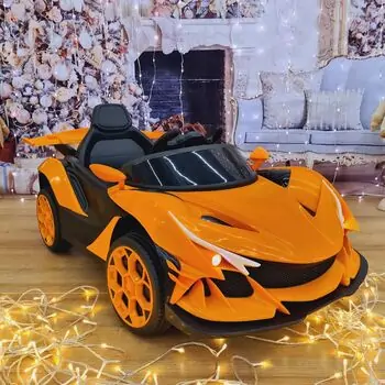 Sports Electric Car Orange - ელექტრო მანქანა