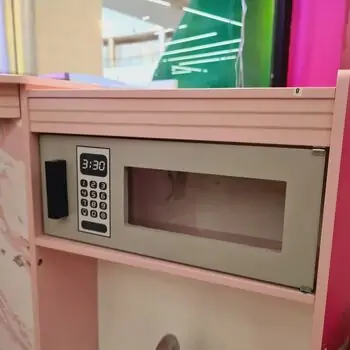Toy Wooden Kitchen With Accessories - ხის სათამაშო სამზარეულო, 18 image