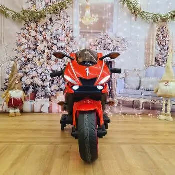 Electric Motorcycle Red - ელექტრო მოტოციკლი, 2 image