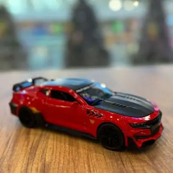 Diecast Pullback Car With Light And Music - სათამაშო მექანიკური მანქანები