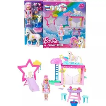 Barbie A Touch of Magic Chelsea Doll Playset - ბარბის თოჯინა აქსესუარებით