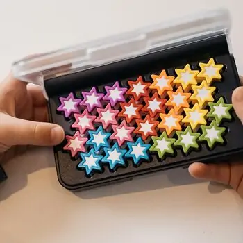 SmartGames IQ Stars Travel Game with 120 Challenges - ინტერაქტიული IQ სათამაშო, 9 image