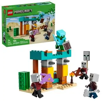 Lego Minecraft 21267 The Illager Desert Patrol