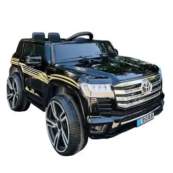 Electric Jeep Toyota Painted Black - ელექტრო მანქანა კაუჩუკის საბურავებით, 4 image