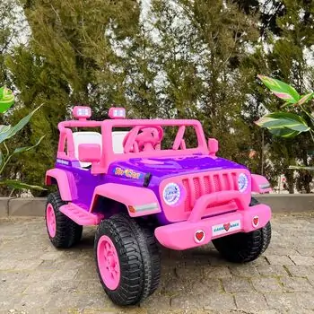 Barbie Jeep Car Pink - ელექტრო მანქანა, 2 image
