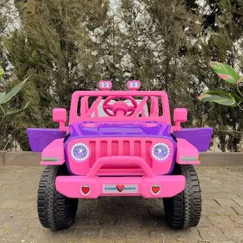 Barbie Jeep Car Pink - ელექტრო მანქანა, 4 image