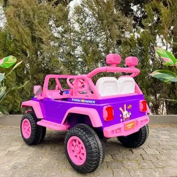 Barbie Jeep Car Pink - ელექტრო მანქანა, 6 image