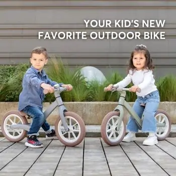 KikkaBoo Balance bike Lanser Grey საბავშვო ველოსიპედი (ბალანს ბაიკი), 9 image