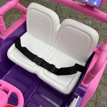 Barbie Jeep Car Pink - ელექტრო მანქანა, 13 image
