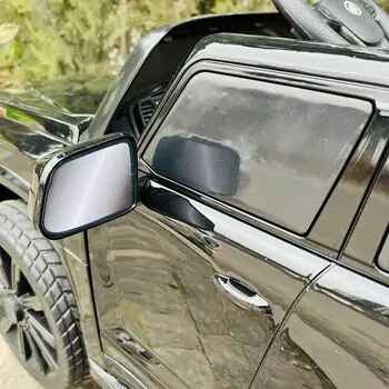 Electric Jeep Lexus Painted Black - ელექტრო მანქანა კაუჩუკის საბურავებით, 10 image