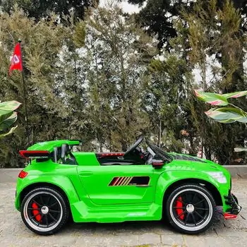 Mercedes Benz Car Green - ელექტრო მანქანა, 4 image