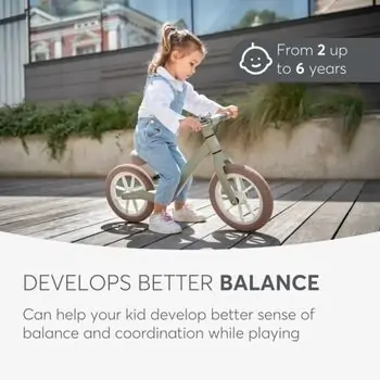 KikkaBoo Balance bike Lanser Grey საბავშვო ველოსიპედი (ბალანს ბაიკი), 7 image
