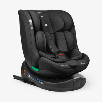 Kikkaboo i-Round Black i-SIZE- მანქანის სავარძელი (ქარსითი)