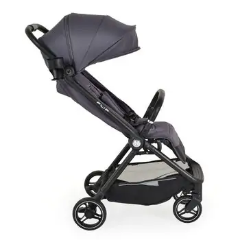 Cangaroo Baby stroller Flip Obsidian grey საბავშვო სასეირნო ეტლი, 4 image