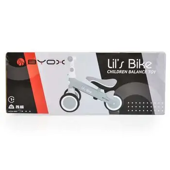 Byox Balanced Bicycle Lil`s Bike Beige საბავშვო ველოსიპედი (ბალანს ბაიკი), 6 image