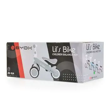 Byox Balanced Bicycle Lil`s Bike Pink საბავშვო ველოსიპედი (ბალანს ბაიკი), 7 image