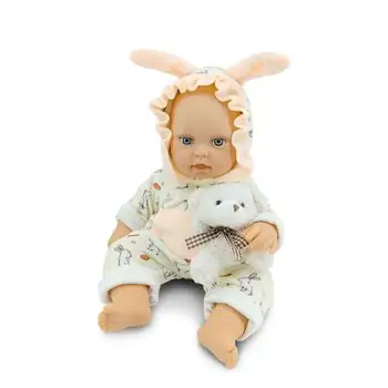 Moni Toys Doll Lovely Baby Rabbit 30 cm სათამაშო თოჯინა, 3 image