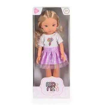 Moni Toys Doll Pretty Girl 33 cm სათამაშო თოჯინა