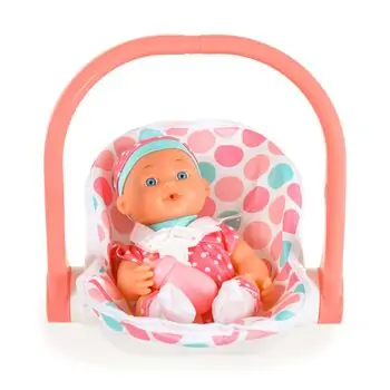 Tutu Love Doll with car seat 30 cm სათამაშო თოჯინა