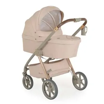 Cangaroo Baby Stroller 4 in 1 Unique Macadamia Beige- ეტლის კომპლექტი, 10 image