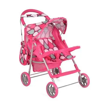 Moni Toys Stroller for dolls Mini თოჯინის სათამაშო ეტლი