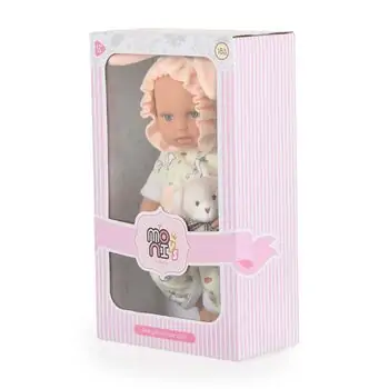 Moni Toys Doll Lovely Baby Rabbit 30 cm სათამაშო თოჯინა, 2 image