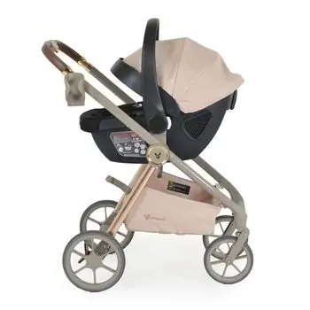 Cangaroo Baby Stroller 4 in 1 Unique Macadamia Beige- ეტლის კომპლექტი, 15 image
