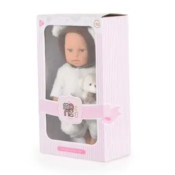 Moni Toys Doll Lovely Baby Bear 30 cm სათამაშო თოჯინა, 2 image