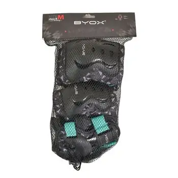 Byox Children protectors Dazzle turquise S (Up to 25 kgs) - სამკლაური (მუხლების და ხელების დამცავი), 3 image