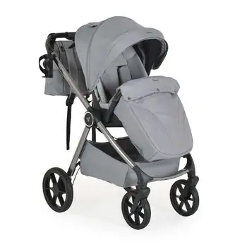 Cangaroo Baby Stroller 4 in 1 Unique Cloud Silver - ეტლის კომპლექტი, 2 image