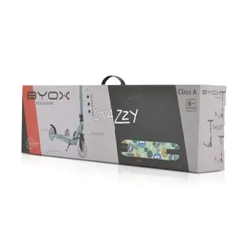 Byox Scooter Snazzy Green სკუტერი (სამაკატი), 9 image