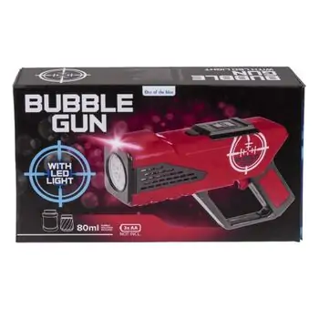 Bubble Gun with LED 25 cm - საპნის ბუშტების თოფი, 2 image