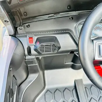 Power Sport Car Grey With Light - ელექტრო მანქანა, 10 image