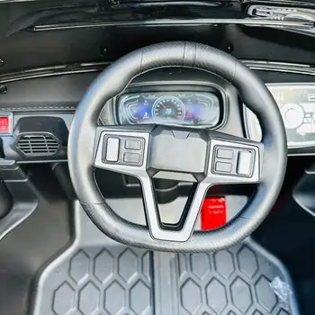 Power Sport Car Grey With Light - ელექტრო მანქანა, 9 image