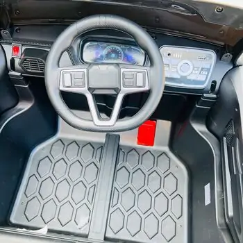 Power Sport Car Grey With Light - ელექტრო მანქანა, 19 image