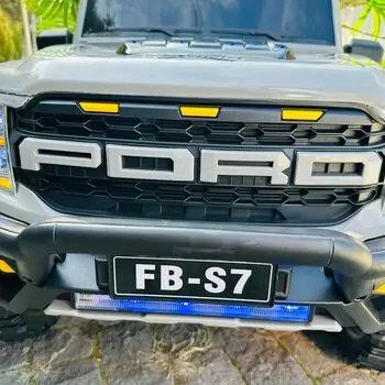 Power Sport Car Grey With Light - ელექტრო მანქანა, 18 image