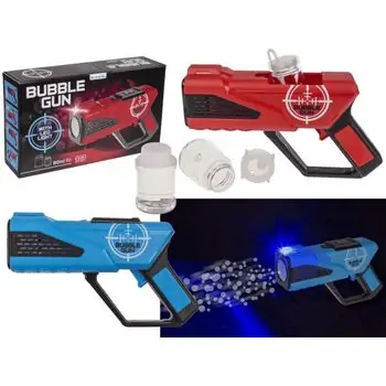 Bubble Gun with LED 25 cm - საპნის ბუშტების თოფი