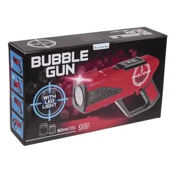 Bubble Gun with LED 25 cm - საპნის ბუშტების თოფი, 3 image