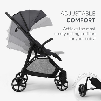 KikkaBoo Alexa Light Grey საბავშვო ეტლი, 4 image