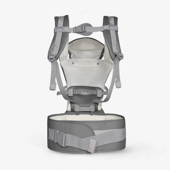 KikkaBoo Carrier Chloe Mesh Grey კენგურუ, 3 image