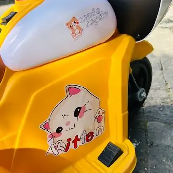 Electric Moped Hello Kitty Yellow - ელექტრო მოპედი, 8 image