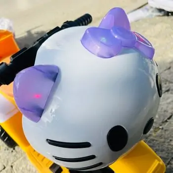 Electric Moped Hello Kitty Yellow - ელექტრო მოპედი, 7 image