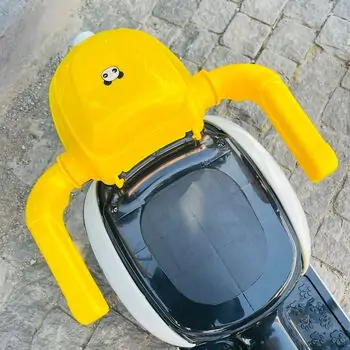 Panda Motorcycle Yellow - ელექტრო მოტოციკლი, 11 image