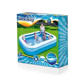 Bestway 54006 Blue Rectangular Pool - გასაბერი აუზი, 7 image