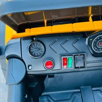 Mercedes Jeep Car Yellow - ელექტრო მანქანა, 9 image